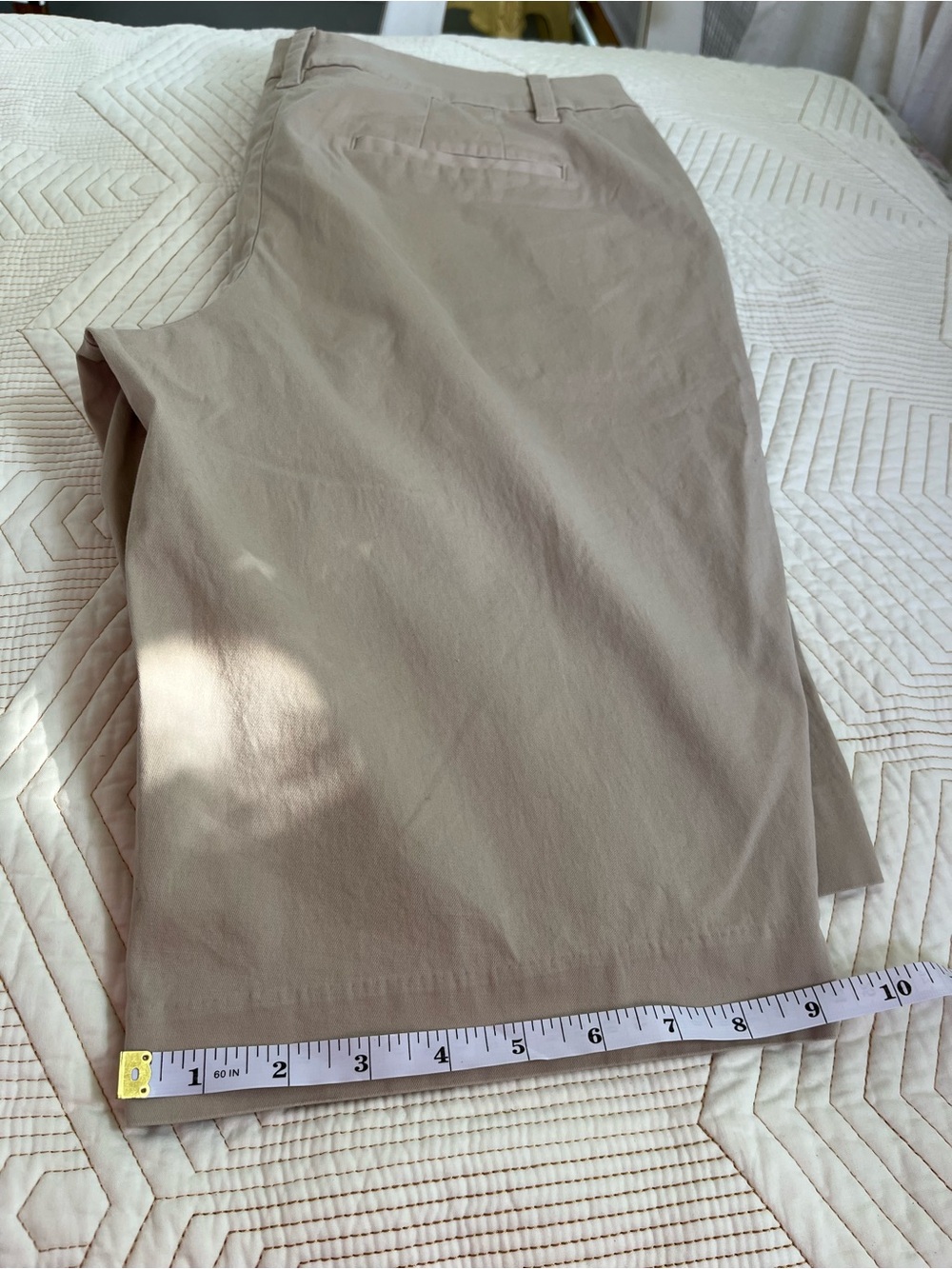 Talbots Light Beige 13" Perfect Shorts - Picture 8 of 9